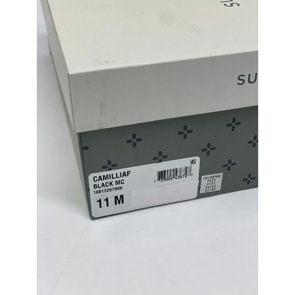 Sun + Stone Women's Camillia Wedge Booties - Black 11M - Picture 6 of 8